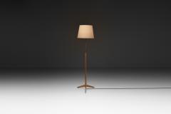  Bergboms Model G 34 Oak Floor Lamp for Bergboms Sweden 1960s - 4691846