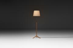  Bergboms Model G 34 Oak Floor Lamp for Bergboms Sweden 1960s - 4691848