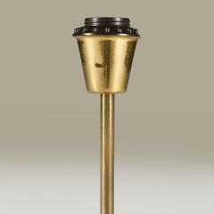  Bergboms Pair of 1960s Swedish Bergboms table lamps in brass Model B08 B01 - 4359897