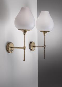  Bergboms Pair of Bergboms wall lamps - 3576591