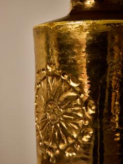 Bergboms Pair of Golden Ceramic Table Lamp by Bergboms - 4693495