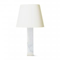  Bergboms Pair of Marble Pedestal Table Lamps by Bergboms Co  - 3492612