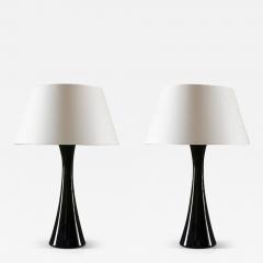  Bergboms Pair of Scandinavian Midcentury Table Lamps by Bergboms - 3640254