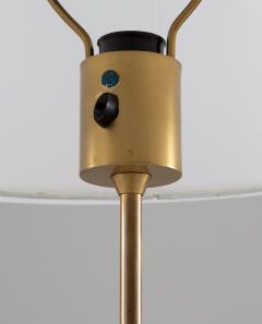  Bergboms Scandinavian Midcentury Floor Lamps in Brass and Wood by Bergboms Sweden - 1181699