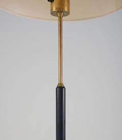  Bergboms Scandinavian Midcentury Floor Lamps in Brass and Wood by Bergboms Sweden - 2277363