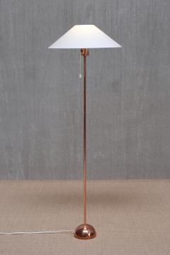  Bergboms Scandinavian Modern Bergboms G01 Floor Lamp in Copper Sweden 1960s - 4312275