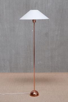  Bergboms Scandinavian Modern Bergboms G01 Floor Lamp in Copper Sweden 1960s - 4312282