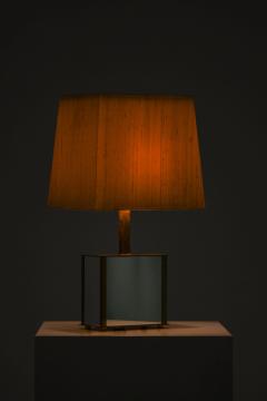 Bergboms Table Lamp in Brass and Mirrored Glass by Bergboms 1970s - 4612355