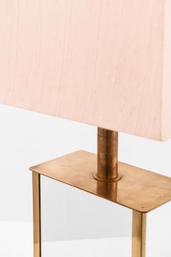  Bergboms Table Lamp in Brass and Mirrored Glass by Bergboms 1970s - 4612356