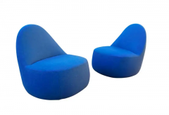  Bernhardt Design Mitt Lounge Chairs Pair Claudia Harry Washington Bernhardt Design Space Age - 2556135