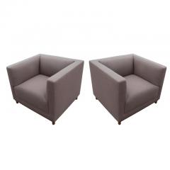  Bernhardt Design Pair of Jephson Robb for Bernhardt Mills Lounge Chairs - 2681620