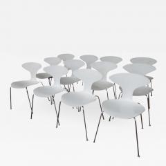  Bernhardt Design Set of 12 Bernhardt Orbit Dining Chairs by Russ Lovegrove - 2460291