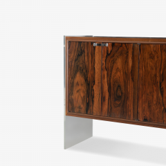  Bernhardt Furniture Bernhardt Flair Credenza Sideboard in Rosewood Lucite - 3318093