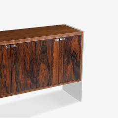  Bernhardt Furniture Bernhardt Flair Credenza Sideboard in Rosewood Lucite - 3318094