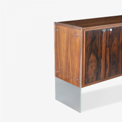  Bernhardt Furniture Bernhardt Flair Credenza Sideboard in Rosewood Lucite - 3318095