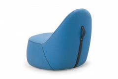  Bernhardt Furniture Company Bernhardt Contemporary Mitt Light Blue FeltSlipper Chairs - 2792157