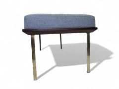  Bernhardt Furniture Customized Bernhardt Manhattan Tufted Bench with Solid Brass Legs - 3984228