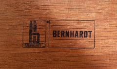  Bernhardt Furniture Mid century Bernhardt Pecan Campaign Bachelors Chests a Pair - 4663593