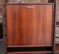  Bernini Italian Modern Rosewood Wall Unit Bookcase by Gianfranco Frattini for Bernini - 3371494