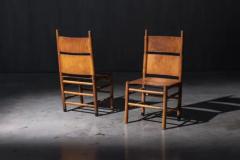  Bernini Kentucky Chairs by Carlo Scarpa for Bernini Italy 1980s - 4117371