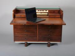 Bernini Rolltop desk Italy c1950 - 4444614