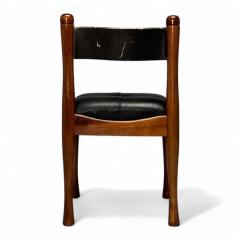  Bernini Silvio Coppola Bernini Italian Mid Century Modern Dining Chairs Walnut 1960s - 3920994