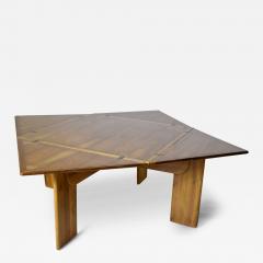  Bernini Silvio Coppola Big Foot square table for Bernini 1960s  - 3991798