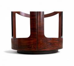  Bertomeu Cia Brazilian Modern Side Table in Rosewood Bertomeu 1950s 1960s - 4416977