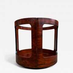  Bertomeu Cia Brazilian Modern Side Table in Rosewood Bertomeu 1950s 1960s - 4426498