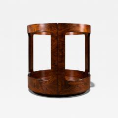  Bertomeu Cia Brazilian Modern Two Tier Side Table in Rosewood by Bertomeu 1960s Lot 868 - 4634630