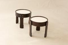  Bertomeu Cia Mid Century Modern Pair of Side Tables by Bertomeu Cia Brazil 1960s - 3933360