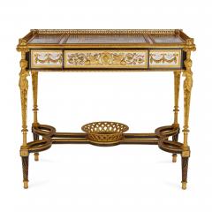  Beurdeley Antique writing table by Beurdeley after a model by Adam Weisweiler - 3364581