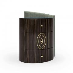  Bianchini E09020 Jane Bedside Table Ebony - 3369880