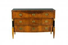  Biedermeier 19th Century Fine Biedermeier Walnut Chest of Drawers Vienna c 1825 - 3794997