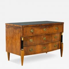  Biedermeier 19th Century Fine Biedermeier Walnut Chest of Drawers Vienna c 1825 - 3796188