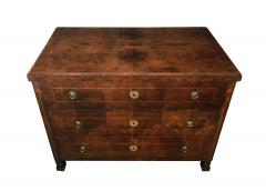  Biedermeier Austrian Biedermeier Mahogany Veneered Chest of Drawers - 4624815