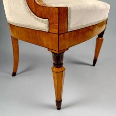  Biedermeier Fine Pair of Biedermeier Armchairs Italy 1827 - 4601883