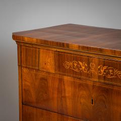  Biedermeier Pair of Biedermeier Chests of Drawers Italy 19th Century - 4598297