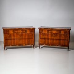  Biedermeier Pair of Biedermeier Chests of Drawers Italy 19th Century - 4598392