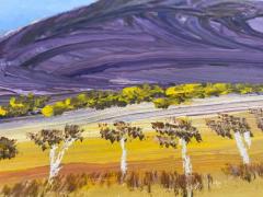  Billy Ben Perrurle Billy Benn Perrurle Australian Aboriginal Landscape Paintings Set of 3 - 3614022