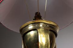  Birmingham Guild of Handicraft Arthur Dixon Birmingham Guild of Handicraft Rare Arts Crafts brass table lamp - 4182687