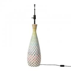  Bitossi Aldo Bitossi Table Lamp Multi Color Piume Signed - 3935654