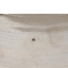  Bitossi Bitossi Ball Vase Ceramic Brushed Metallic Platinum Luster - 2743960
