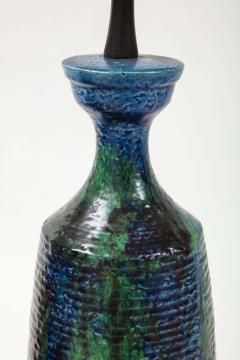  Bitossi Bitossi Blue Green Black Ceramic Lamps - 2132320