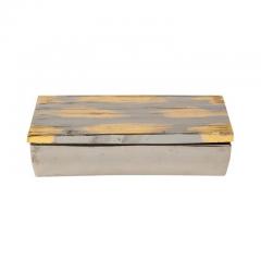  Bitossi Bitossi Box Ceramic Brushed Metallic Gold Chrome Silver - 2788720