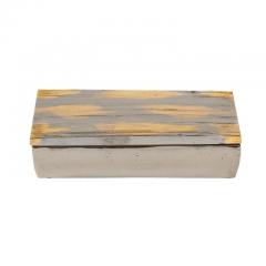  Bitossi Bitossi Box Ceramic Brushed Metallic Gold Chrome Silver - 2788724