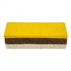  Bitossi Bitossi Box Ceramic Yellow Brown White - 2833709