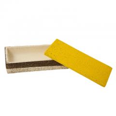  Bitossi Bitossi Box Ceramic Yellow Brown White - 2833713
