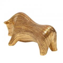  Bitossi Bitossi Bull Ceramic Brushed Gold - 2743522