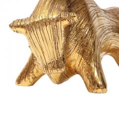  Bitossi Bitossi Bull Ceramic Brushed Gold - 2743526
